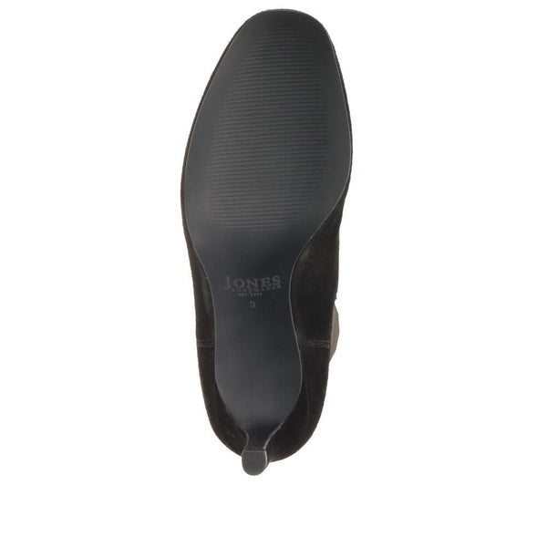 Jones Bootmaker Women's Katelyn Leather Ankle Boots - Black