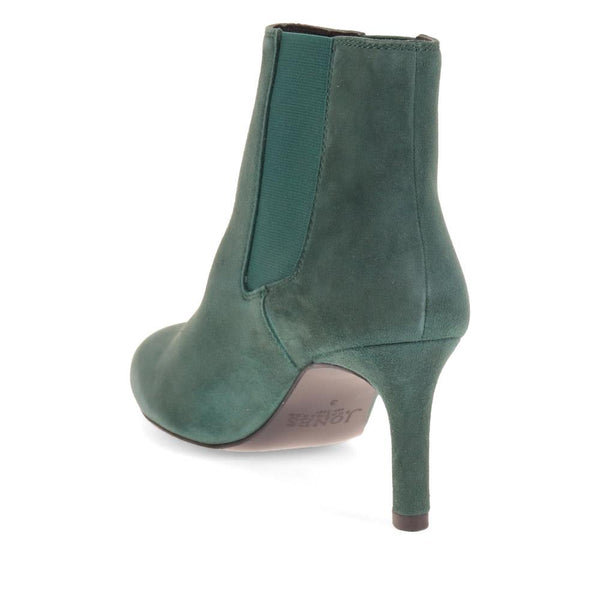 Jones Bootmaker Women's Katelyn Leather Ankle Boots - Green
