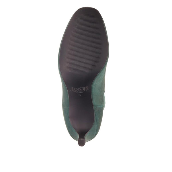 Jones Bootmaker Women's Katelyn Leather Ankle Boots - Green