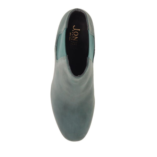 Jones Bootmaker Women's Katelyn Leather Ankle Boots - Green