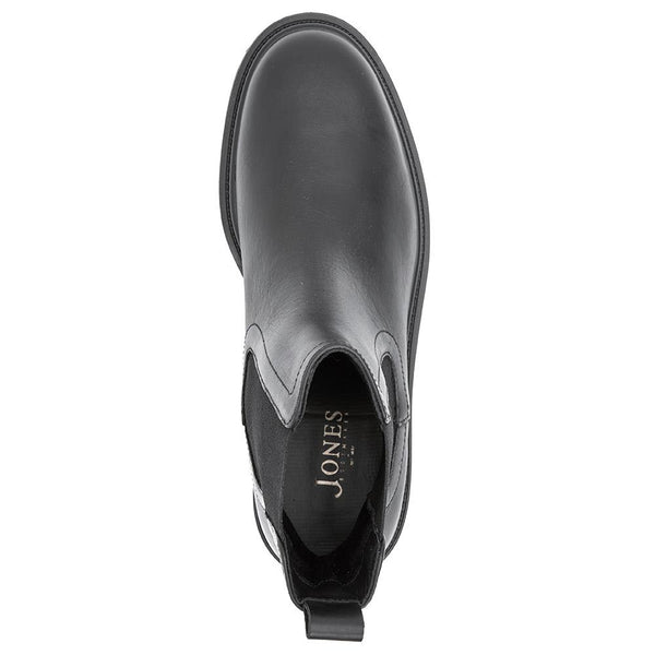 Jones Bootmaker Women's Kefalonia Leather Chelsea Boots - Black