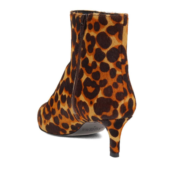 Jones Bootmaker Women's Kezia Stiletto-Heeled Ankle Boots - Leopard