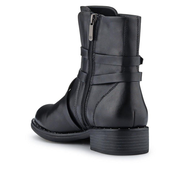 Jones Bootmaker Women's Kristin Leather Ankle Boots - Black Suede