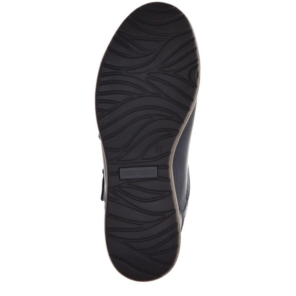 Jones Bootmaker Women's Lace-Up Leather Trainers - Navy