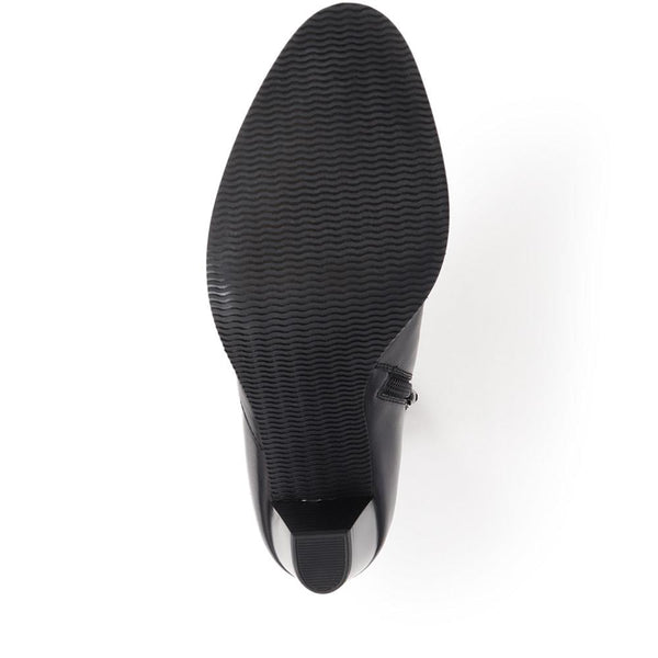 Jones Bootmaker Women's Leianna Heeled Ankle Boots - Black