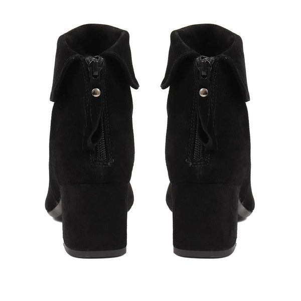 Jones Bootmaker Women's Lylah Heeled Ankle Boots - Black