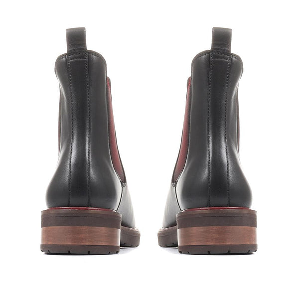 Jones Bootmaker Women's Maddalena Leather Chelsea Boots - Black
