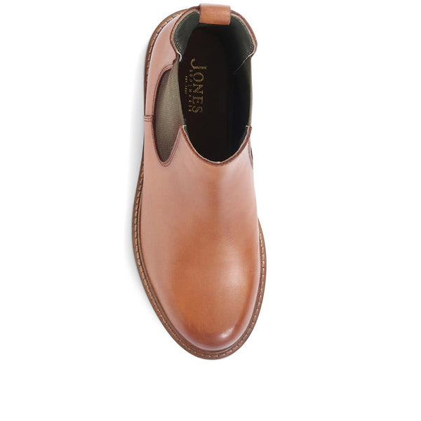 Jones Bootmaker Women's Maddalena Leather Chelsea Boots - Tan