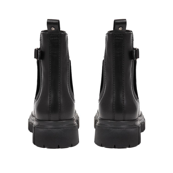 Jones Bootmaker Women's Maelee Leather Ankle Boots - Black
