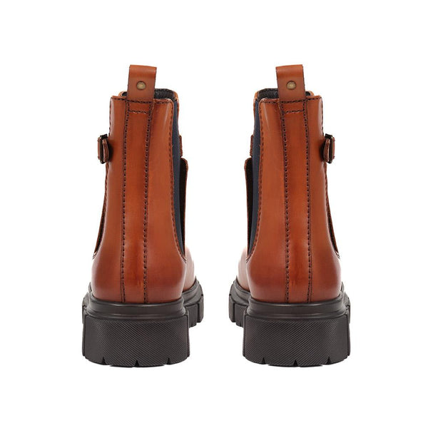 Jones Bootmaker Women's Maelee Leather Ankle Boots - Tan