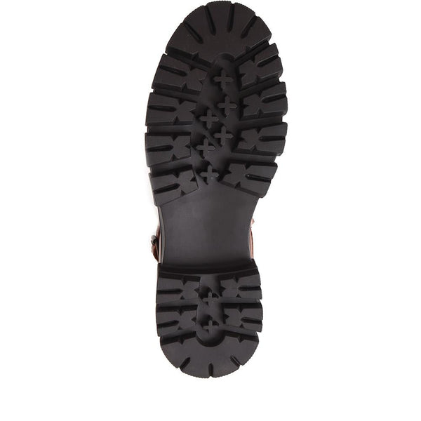 Jones Bootmaker Women's Maelee Leather Ankle Boots - Tan