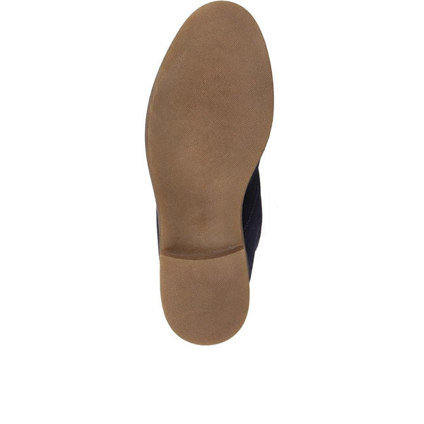 Jones Bootmaker Women's Manuela Suede Chukka Boots - Navy