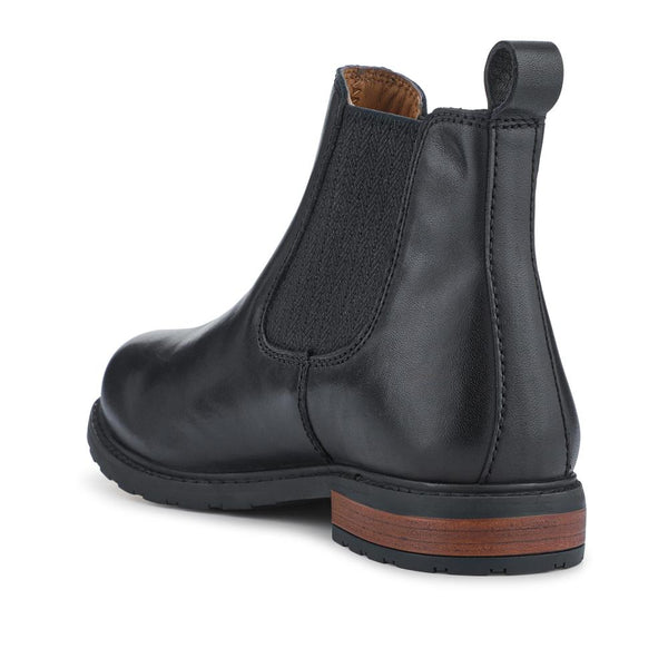 Jones Bootmaker Women's Mayah Leather Chelsea Boots - Black