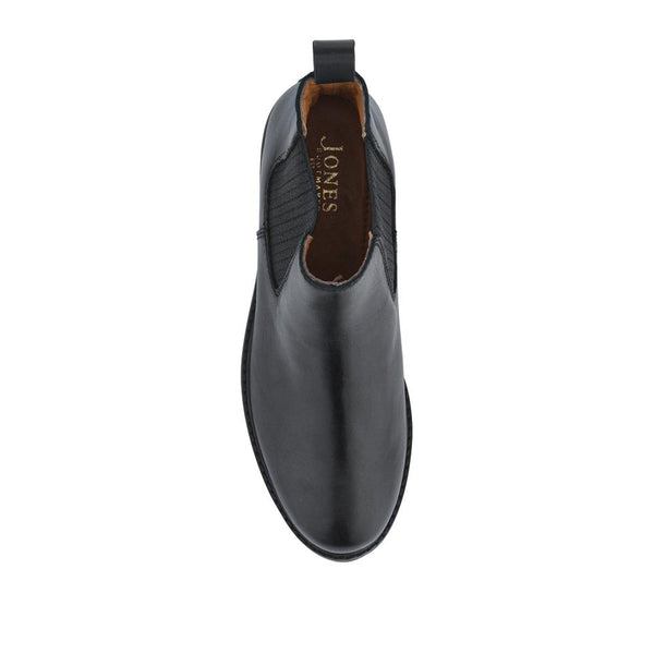 Jones Bootmaker Women's Mayah Leather Chelsea Boots - Black