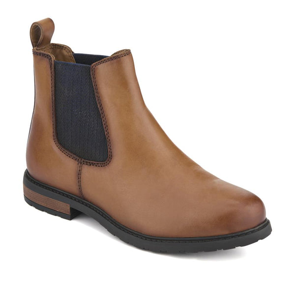 jones bootmaker Women's Mayah Leather Chelsea Boots - Tan