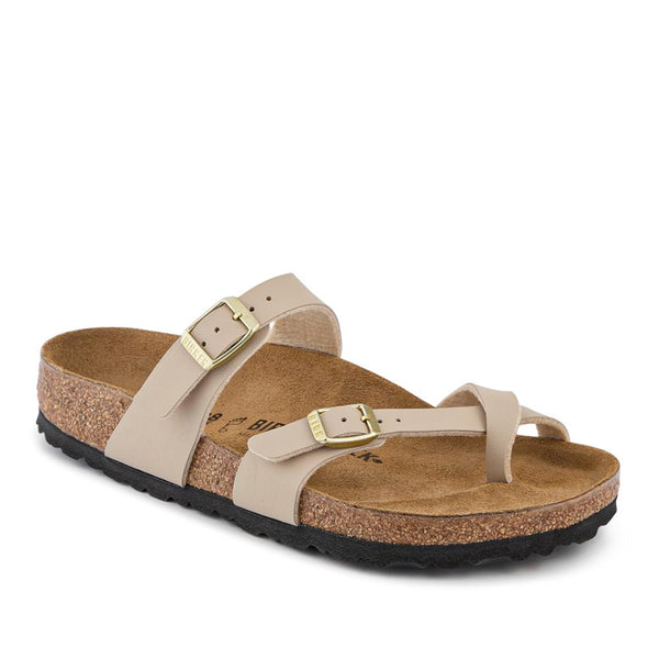 jones bootmaker Women's Mayari Toe Post Sandals - Sand