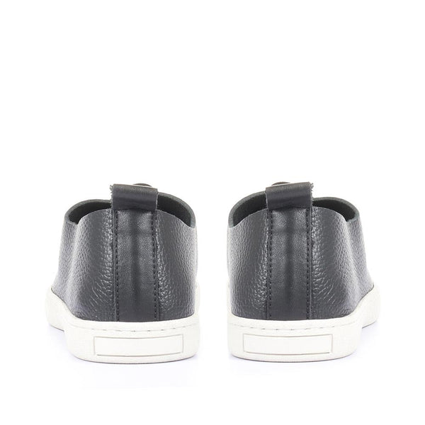 Jones Bootmaker Women's Midwood Women's Leather Trainers - Black