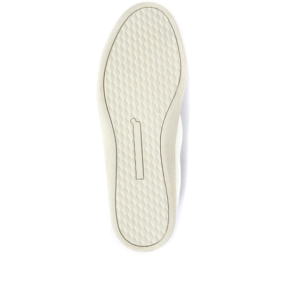 Jones Bootmaker Women's Midwood Women's Leather Trainers - White