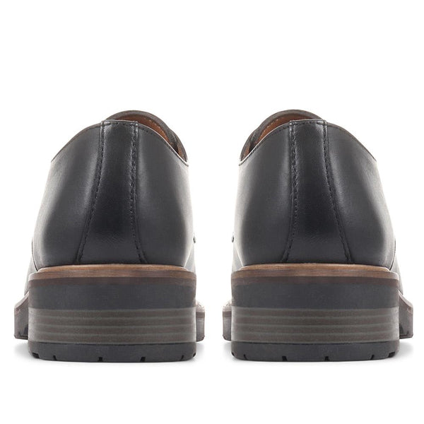 Jones Bootmaker Women's Mimi Smart Lace-Up Shoes - Black