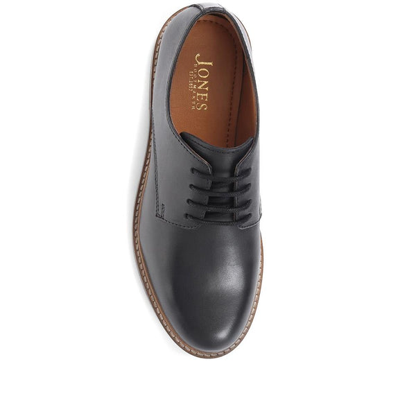 Jones Bootmaker Women's Mimi Smart Lace-Up Shoes - Black