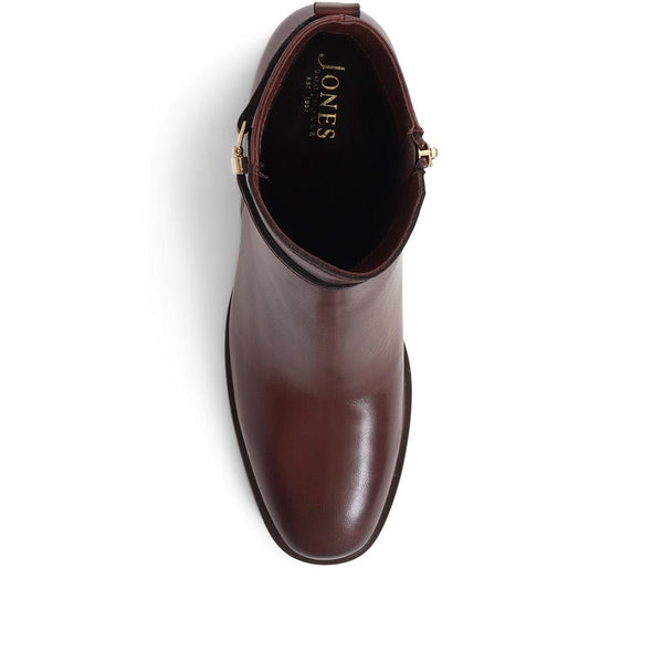 Jones Bootmaker Women's Monika Heeled Ankle Boots - Brown