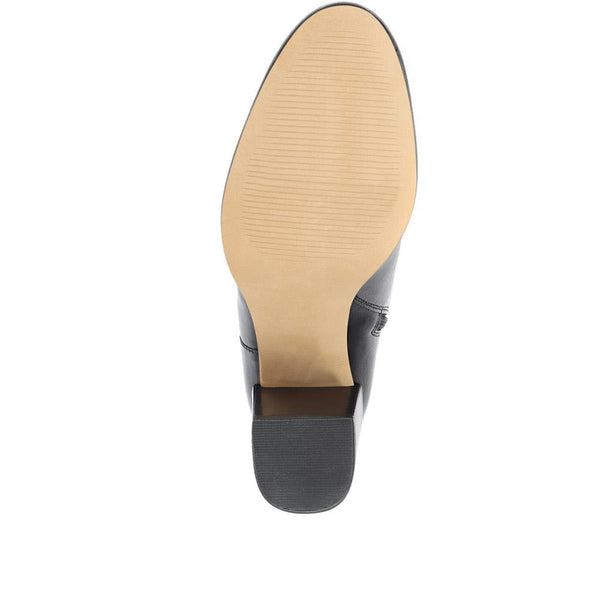 Jones Bootmaker Women's Neptune Heeled Ankle Boots - Black