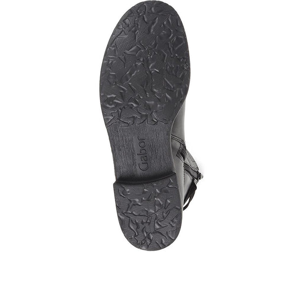 Jones Bootmaker Women's Nerissa Leather Ankle Boots - Black