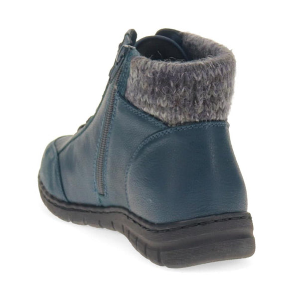 Jones Bootmaker Women's Nimble Leather Ankle Boots - Navy