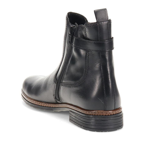 Jones Bootmaker Women's Nolene Gabor Buckle-Detailed Chelsea Boots - Black