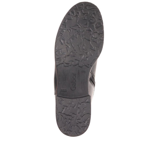 Jones Bootmaker Women's Nolene Gabor Buckle-Detailed Chelsea Boots - Black