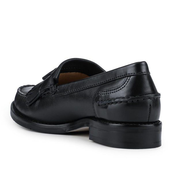 Jones Bootmaker Women's Paolina Smart Leather Moccasins - Black