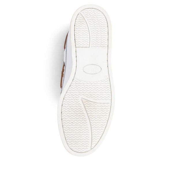 Jones Bootmaker Women's Patrizia Leather Boat Shoes - White