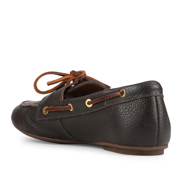 Jones Bootmaker Women's Perissa Leather Loafers - Brown Leather