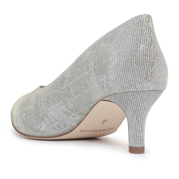 Jones Bootmaker Women's Peter Kaiser Lightly Embellished Court Shoes - Sand Shimmer