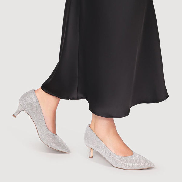 Jones Bootmaker Women's Peter Kaiser Lightly Embellished Court Shoes - Sand Shimmer