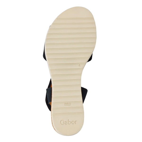 Jones Bootmaker Women's Raynor Gabor Wedge Sandals - Navy