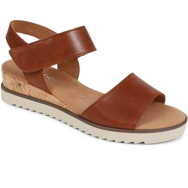 jones bootmaker Women's Raynor Gabor Wedge Sandals - Tan