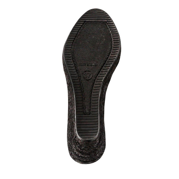 Jones Bootmaker Women's Rosanna Slingback Wedges - Black-Black