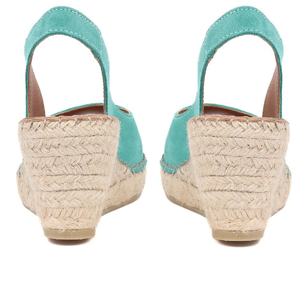 Jones Bootmaker Women's Rosanna Slingback Wedges - Mint