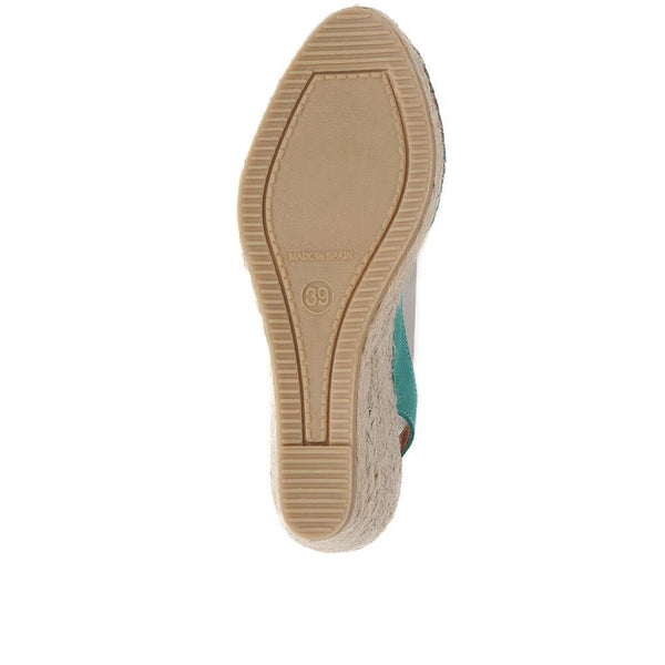 Jones Bootmaker Women's Rosanna Slingback Wedges - Mint