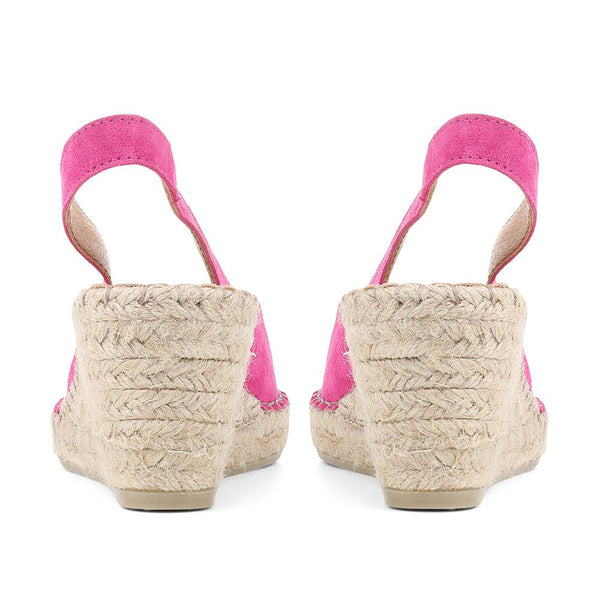 Jones Bootmaker Women's Rosanna Slingback Wedges - Pink