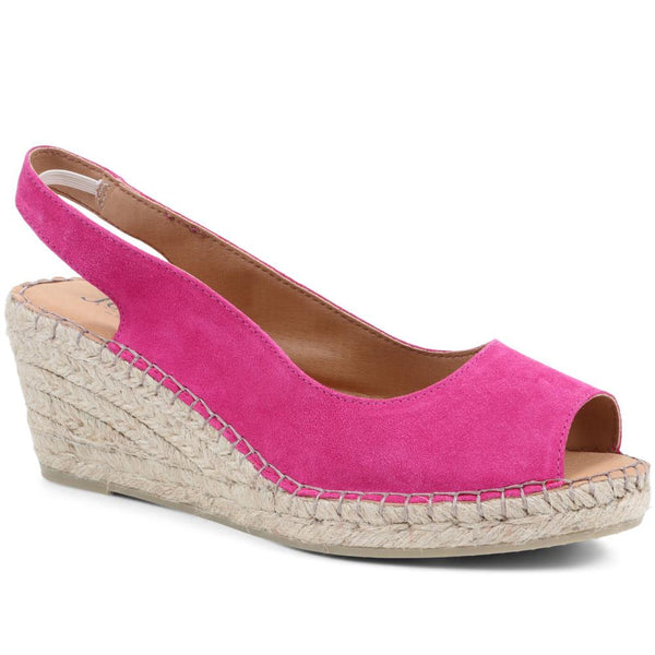 jones bootmaker Women's Rosanna Slingback Wedges - Pink