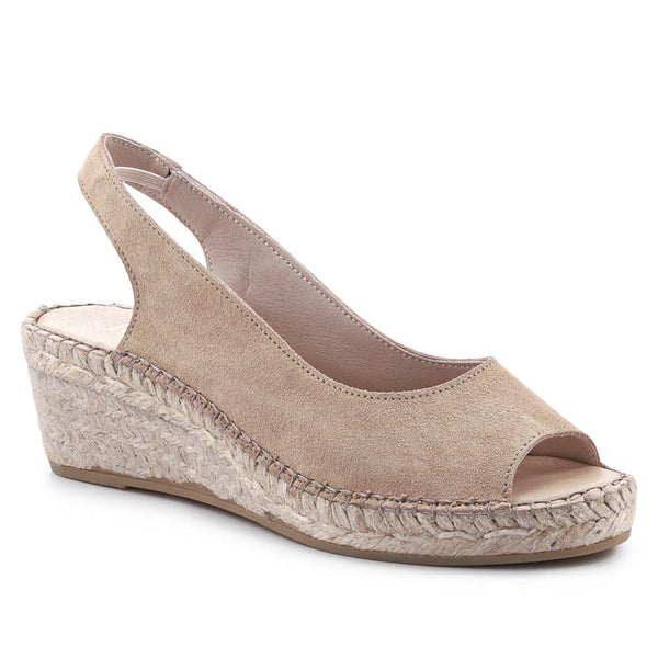 Jones Bootmaker Women's Rosanna Slingback Wedges - Sand