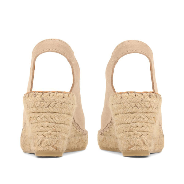 Jones Bootmaker Women's Rosanna Slingback Wedges - Sand