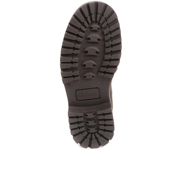 Jones Bootmaker Women's Rowen Fur Cuff Ankle Boots - Dark Brown