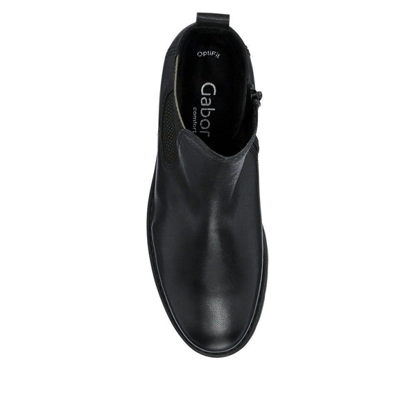 Jones Bootmaker Women's Sallis Chunky Leather Chelsea Boots - Black Leather