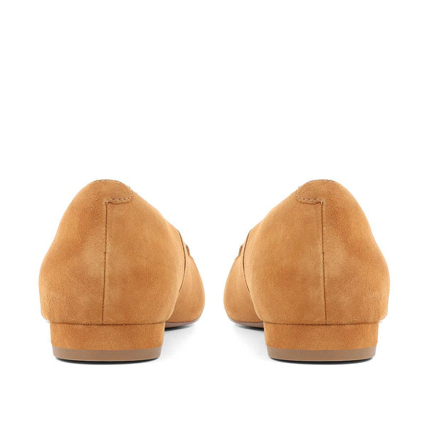 Jones Bootmaker Women's Sienne Leather Snaffle Loafers - Tan