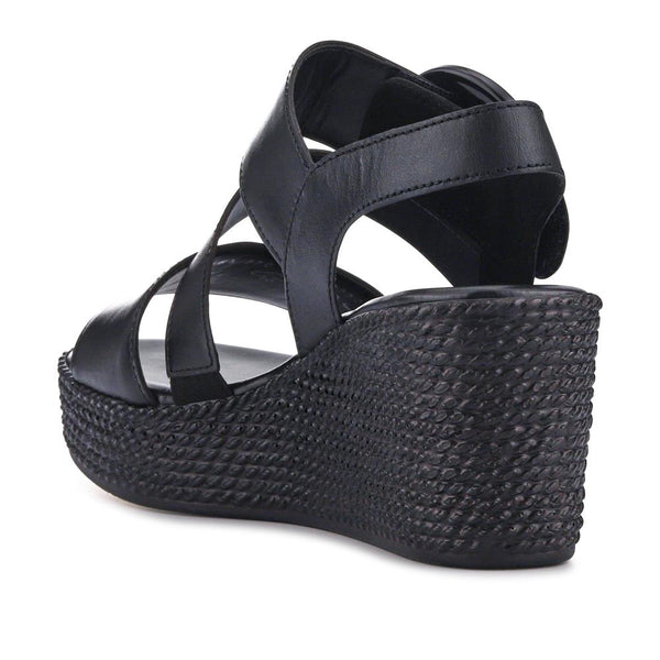 Jones Bootmaker Women's Smart Leather Espadrilles - Black