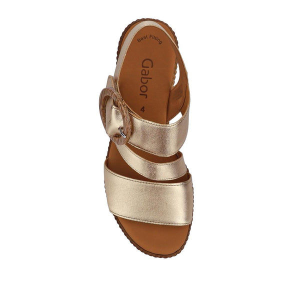 Jones Bootmaker Women's Smart Leather Espadrilles - Metallic