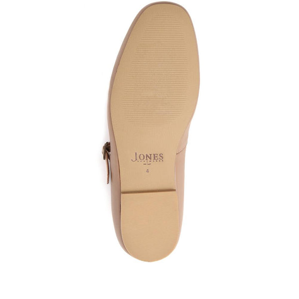 Jones Bootmaker Women's Sonnet Mary Janes - Latte Leather